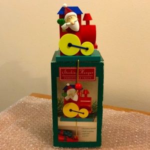 Hallmark MIB vintage holiday stocking hanger